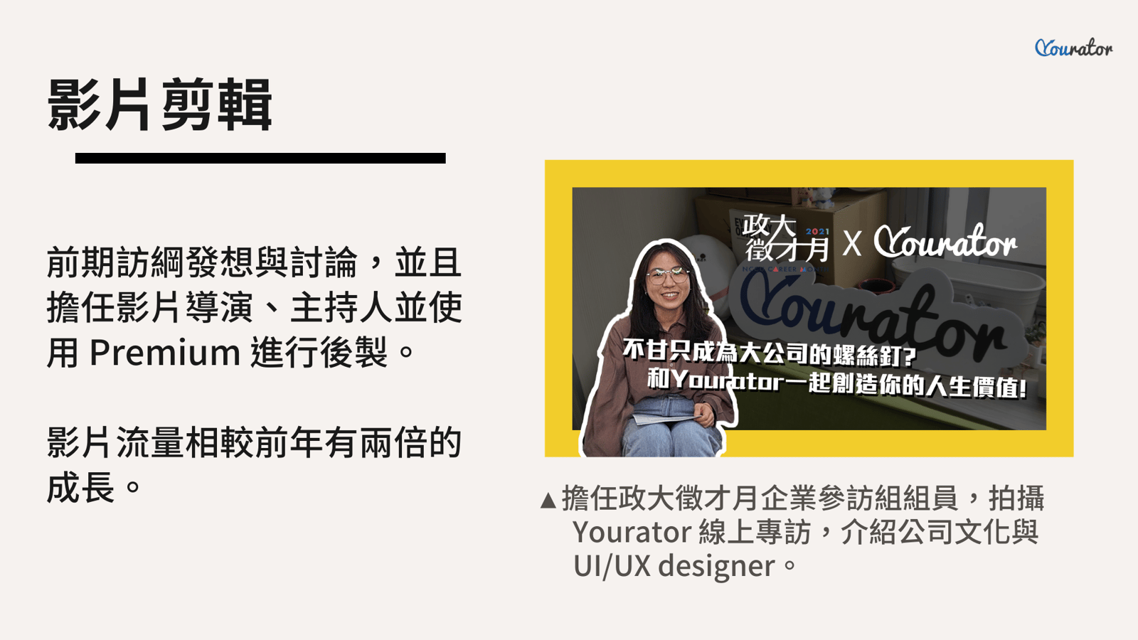 行銷履歷作品集(四)學生時期的的經歷,也可以是行銷作品集!