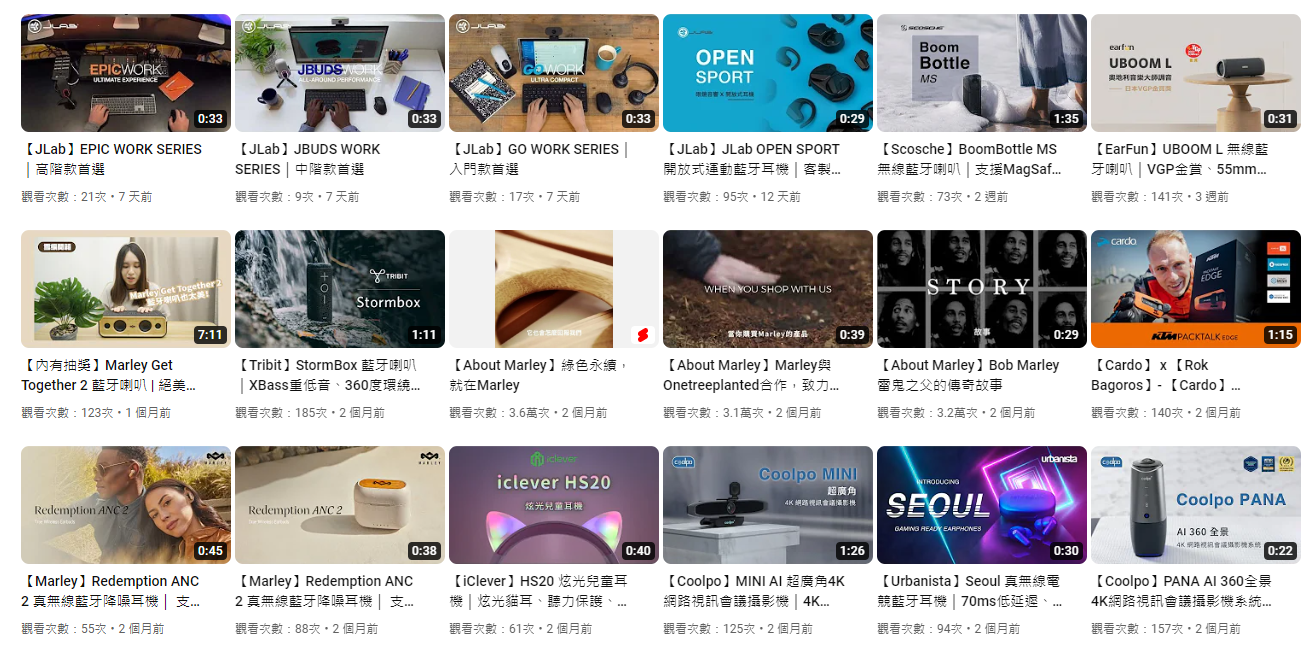 面試前透過社群平台的瀏覽,分析公司目前的行銷策略及可能需求
