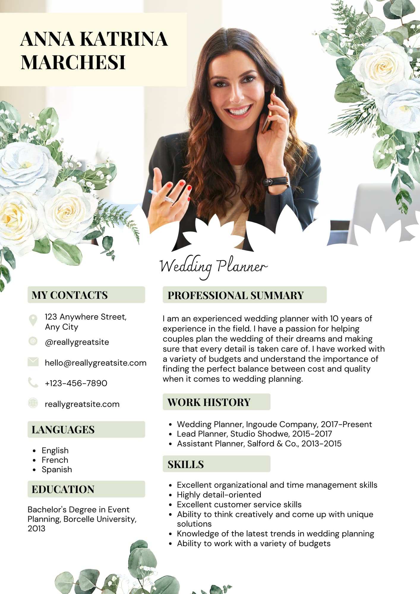 Canva 線上 免費 精美 豐富 履歷 模板