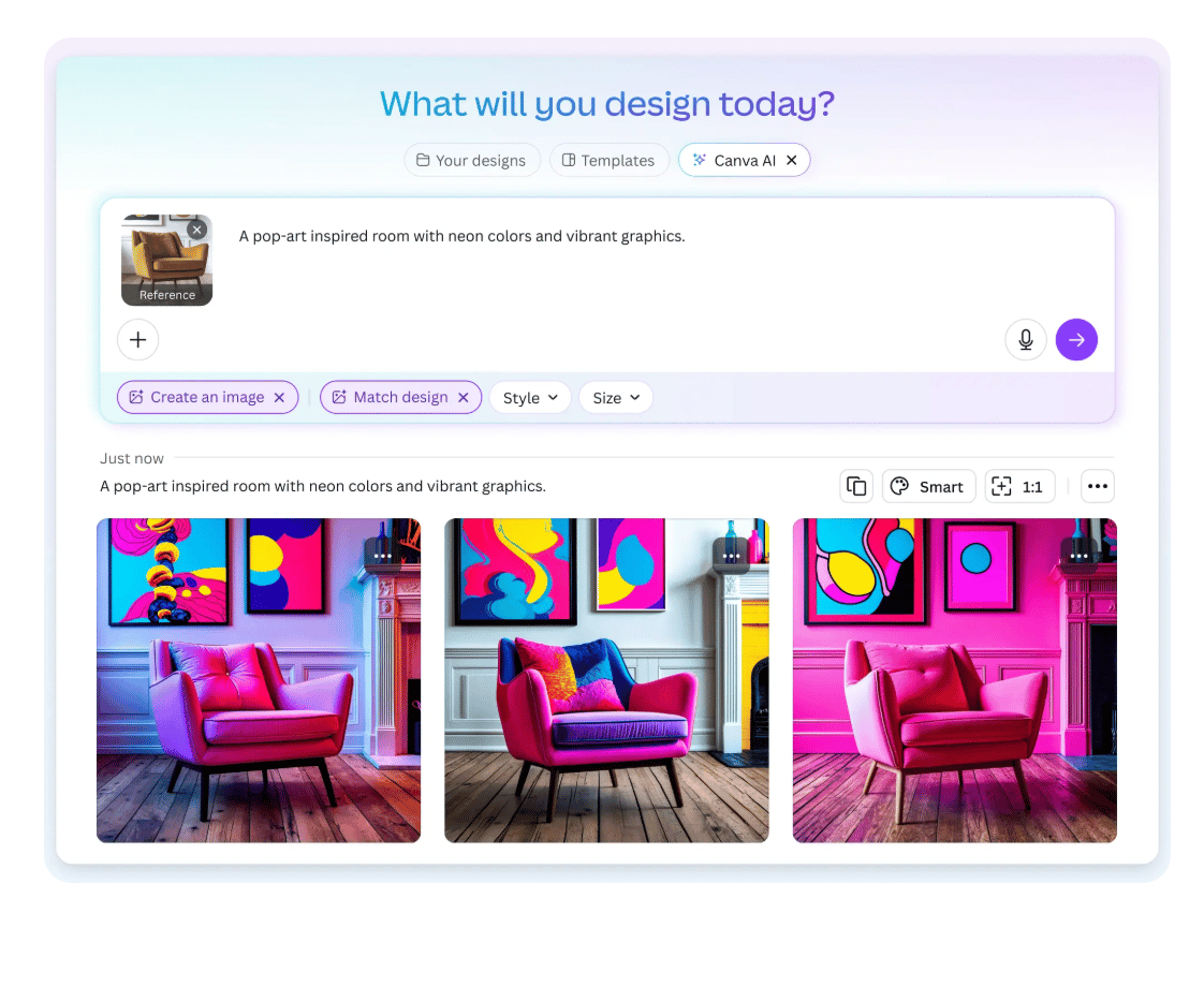 Canva AI 功能
