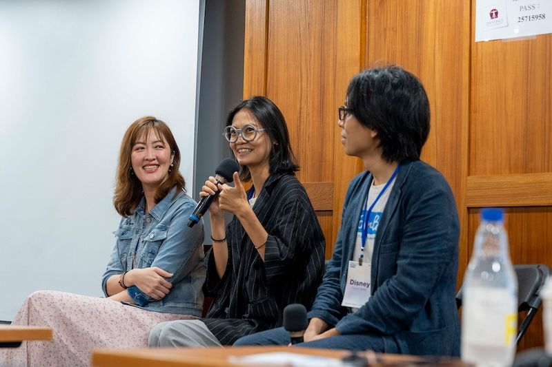 AAMA CEO 陳英姿 Fiona、Yourator COO 黃呈智 Disney、Pop Up Asia 創辦人陳小麥