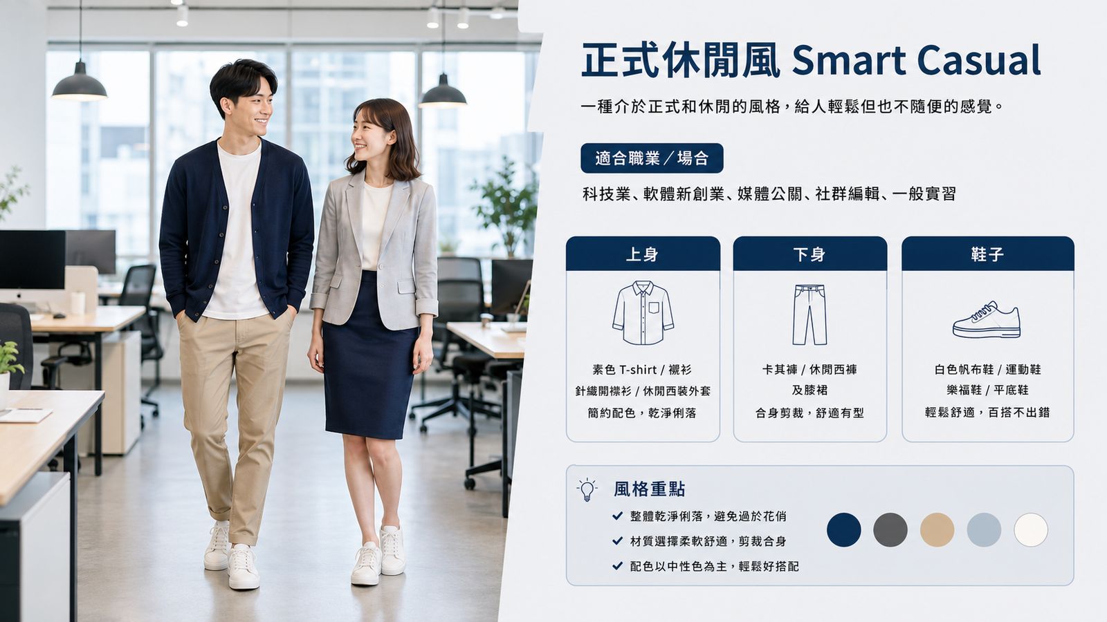 【面試穿搭指南】面試怎麼穿？男女面試穿搭技巧、面試NG服裝、各行業推薦穿搭